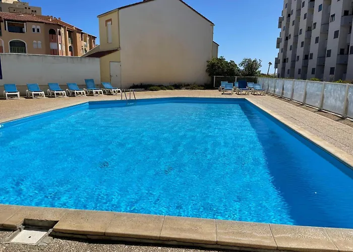 Le Bleu Soleil De Barcares Lägenhet Le Barcarès