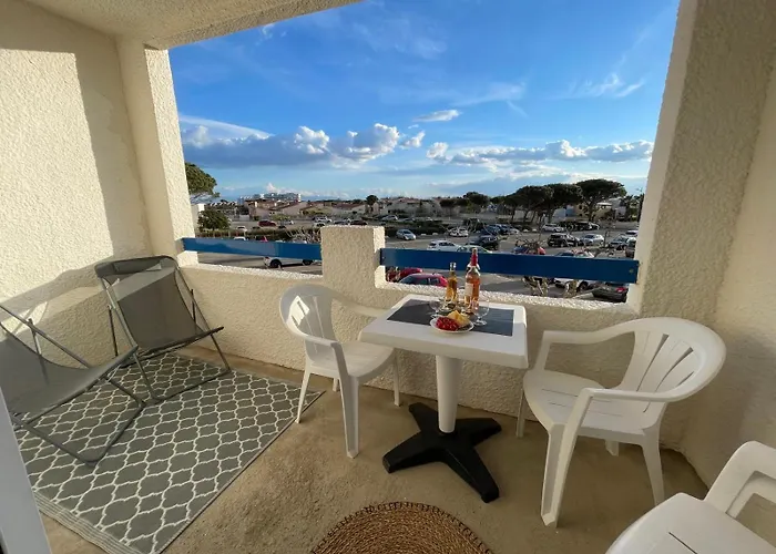 Le Bleu Soleil De Barcares Lägenhet Le Barcarès